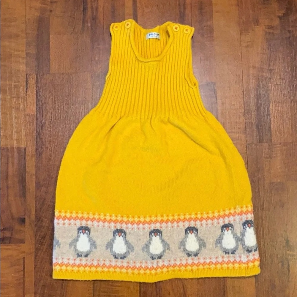 Mini Boden knit dress 12-18M